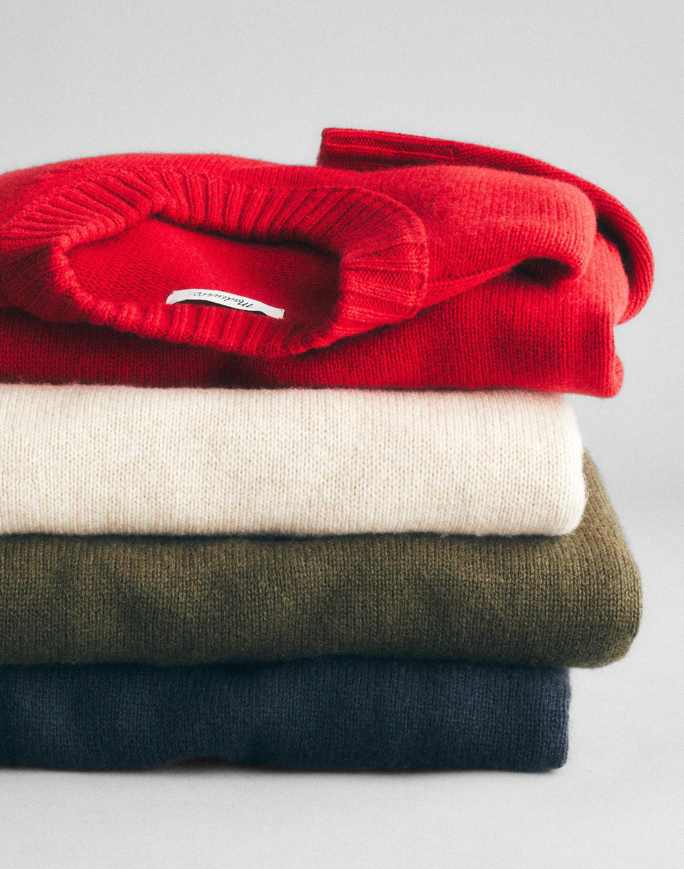 Crewneck Sweater in SoftWool Product Image