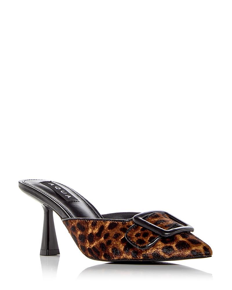 Aqua Womens Bari Buckled Pumps - Exclusive Product Image