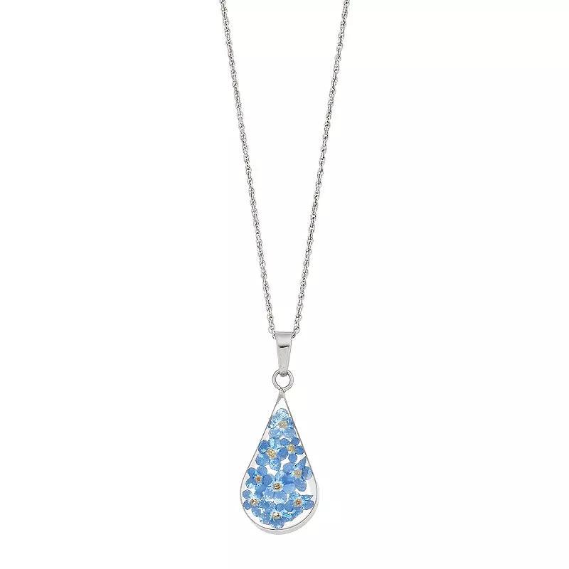 David Yurman Petite Chatelaine Pave Bezel Pendant Necklace in 18K Yellow Gold with Hampton Blue Topaz, 18 Product Image