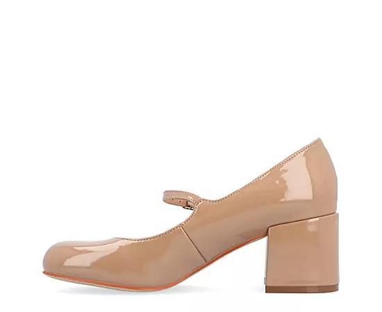 Journee Tru Comfort Foam™ Okenna Women's Heels, Size: 9 Wide, Beige Product Image