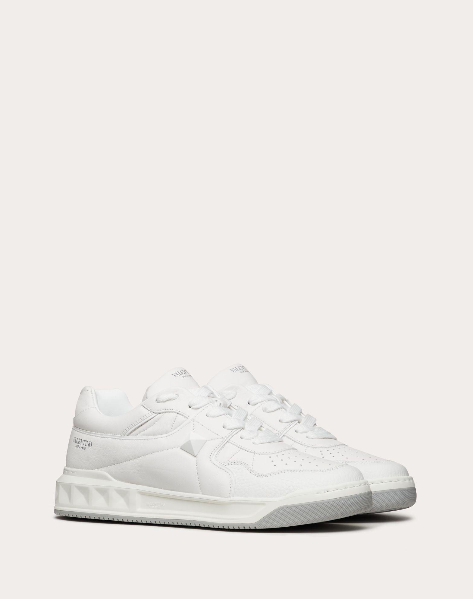One Stud Low-Top Nappa Sneaker  Product Image
