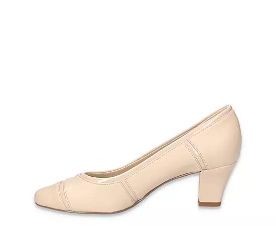 Easy Street Datia Women's Pumps, Size: 8.5 Wide, White Product Image