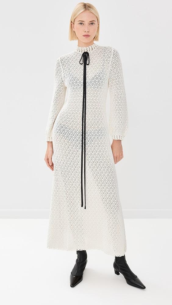 Tanner Fletcher Patsy Pointelle Knit Midi Dress | Shopbop Product Image