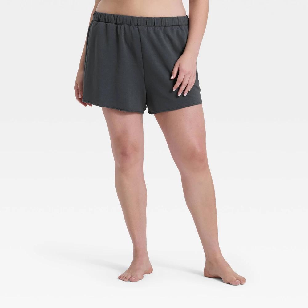 Women's French Terry Fleece Lounge Shorts - Wild Fable™ Product Image