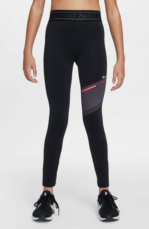 Nike Kids' Pro Leggings in Black at Nordstrom Product Image