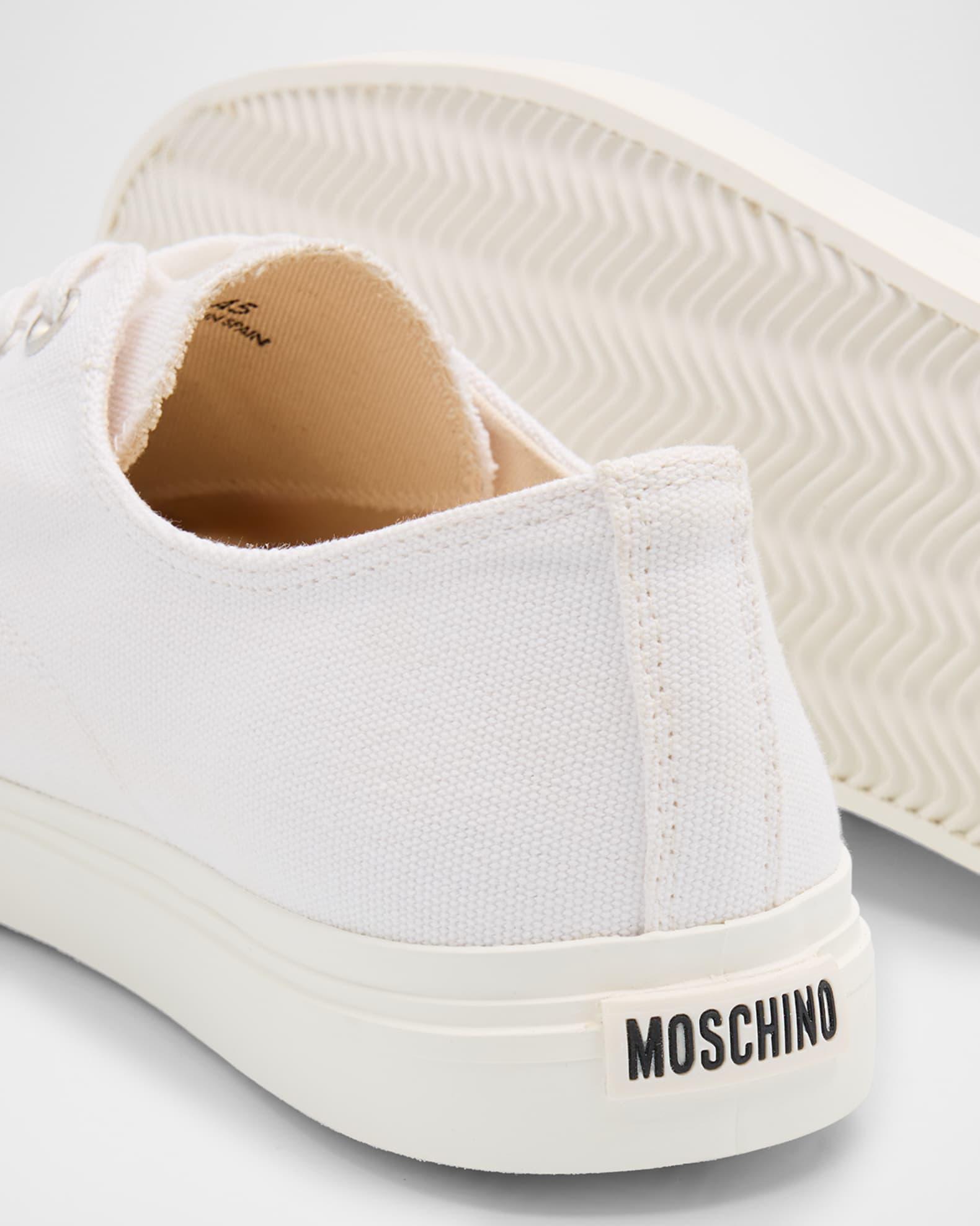Men's Canvas Low-Top Sneakers Product Image
