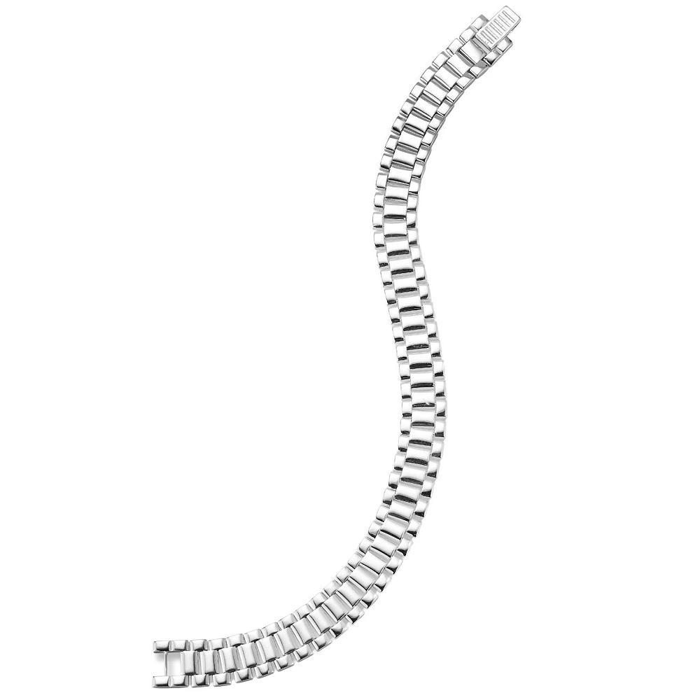 Men's Menster Sterling Silver 11 mm Bold Link Bracelet, Size: 9.5" Product Image