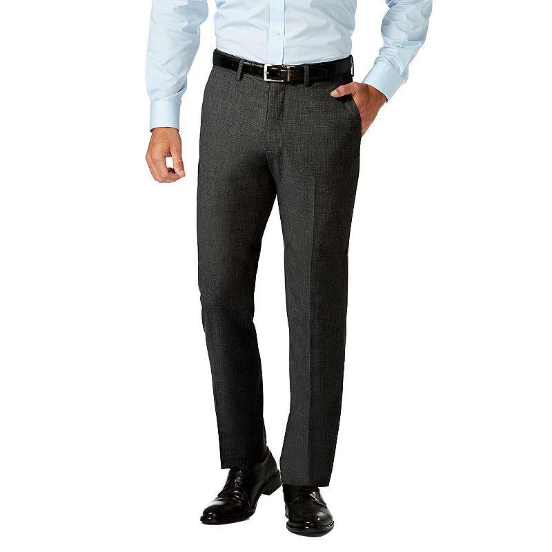 Men's J.M. Haggar Premium Slim-Fit 4-Way Stretch Flat-Front Dress Pants, Size: 38 X 32, Blue Product Image