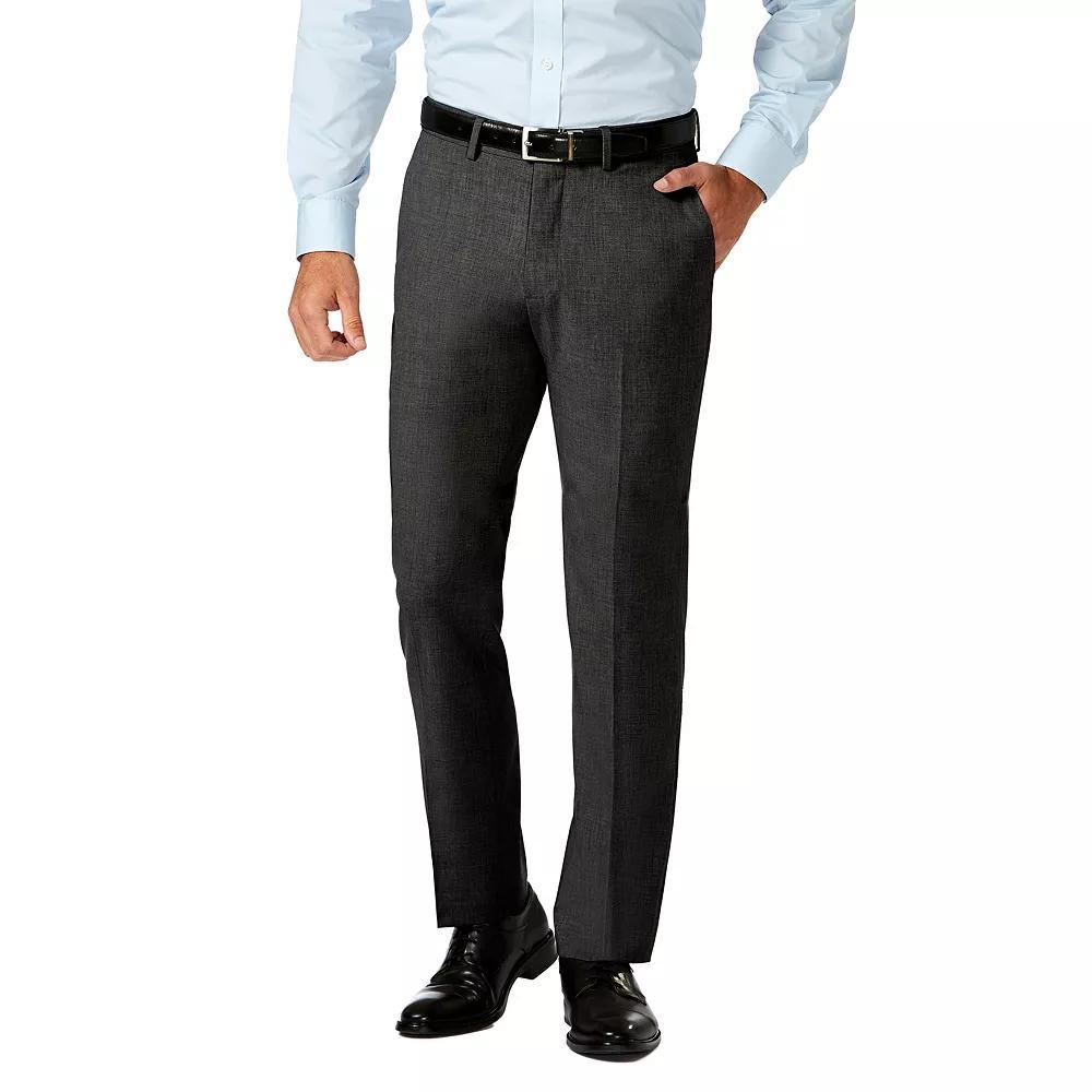 Men's J.M. Haggar Premium Slim-Fit 4-Way Stretch Flat-Front Dress Pants, Size: 38 X 32, Blue Product Image