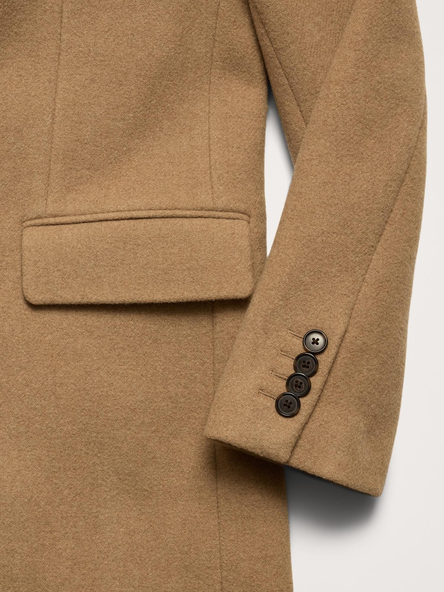 Italian Melton Topcoat Product Image