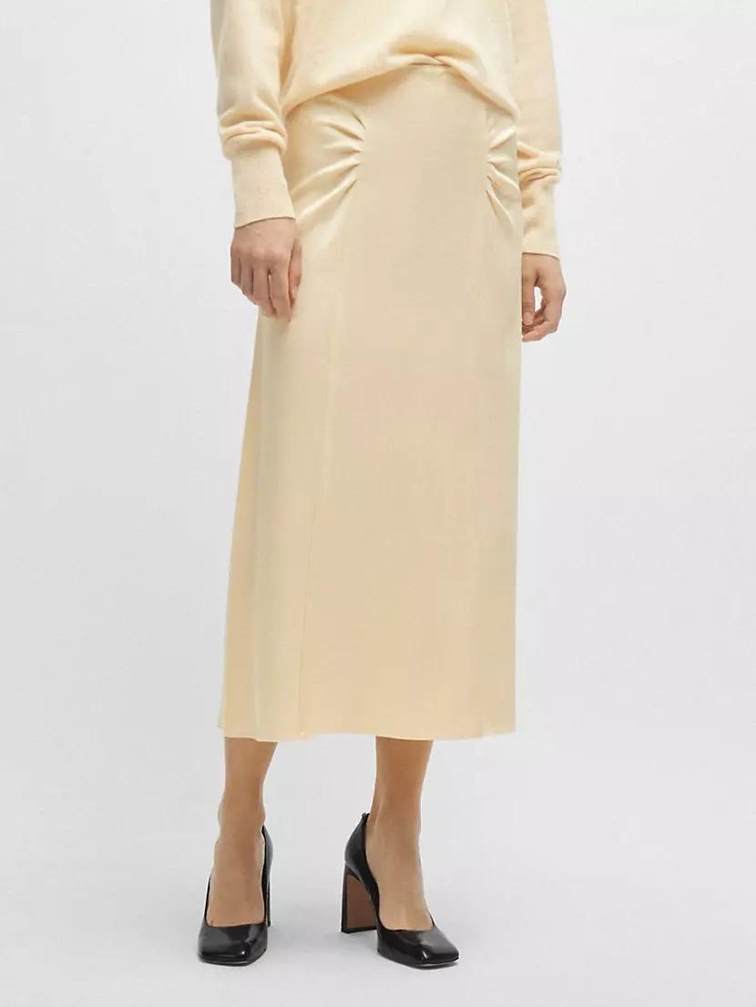 High-Waisted A-Line Skirt Product Image