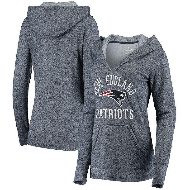 Womens Pressbox Heathered Gray Oklahoma Sooners Edith Vintage Knobi Pullover Sweatshirt Product Image