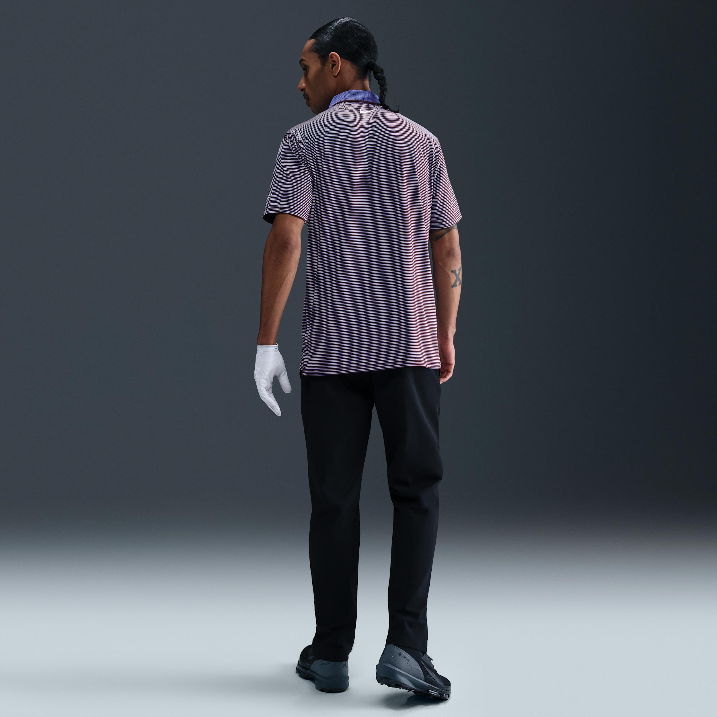 Nike Men's Tour Dri-FIT Striped Golf Polo Product Image
