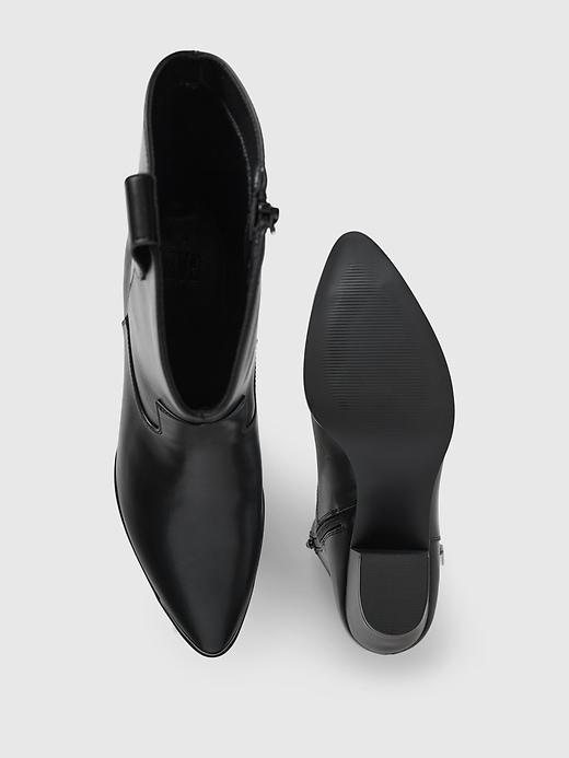 Vegan Leather Western Boots Product Image