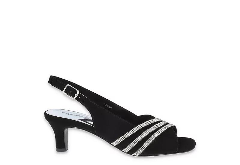 Easy Street Teton Women's Dress Heel Sandals, Size: 7, Black Lamy Product Image