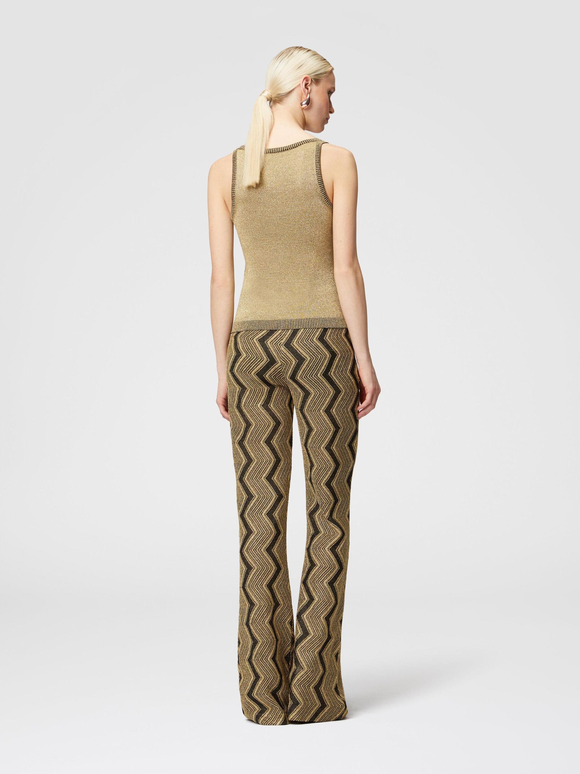 Glitter-effect viscose tank top Product Image