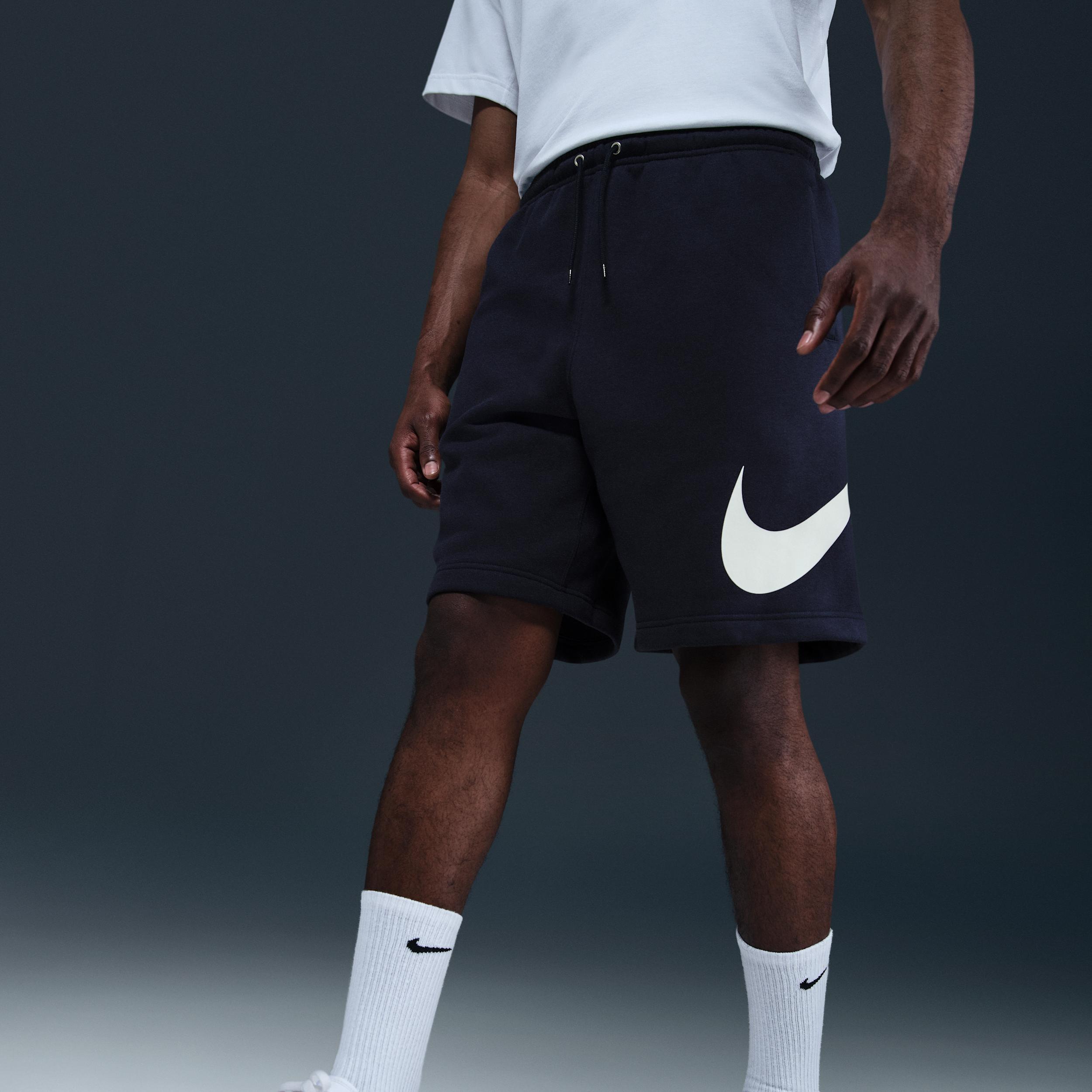 Men's Nike MNK Club Basketball Shorts, Size: Large, Obsidian Product Image