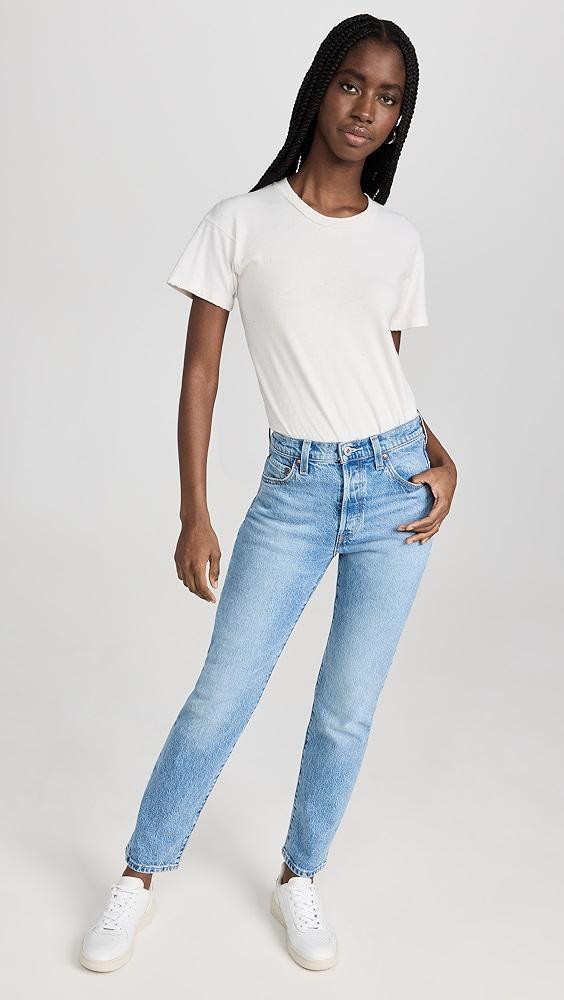 MADEWORN ROCK Solid Crop Tee | Shopbop Product Image