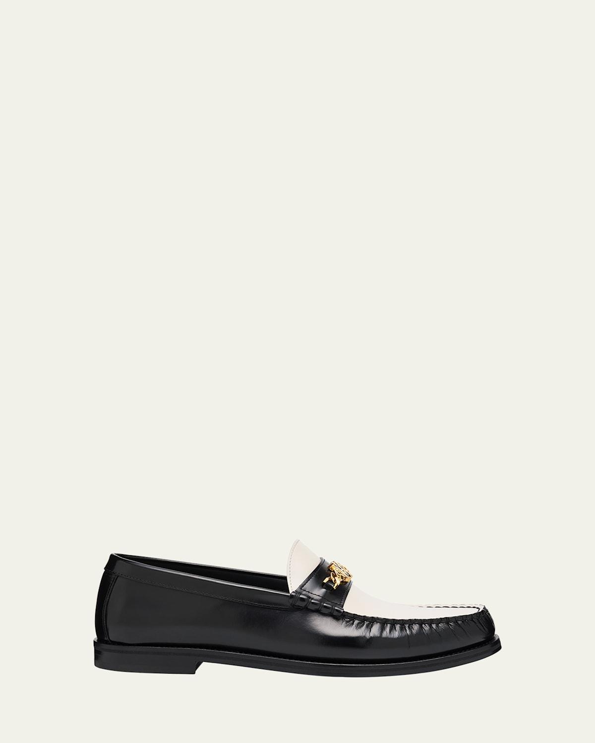 Mens FF OLock Leather Loafers Product Image