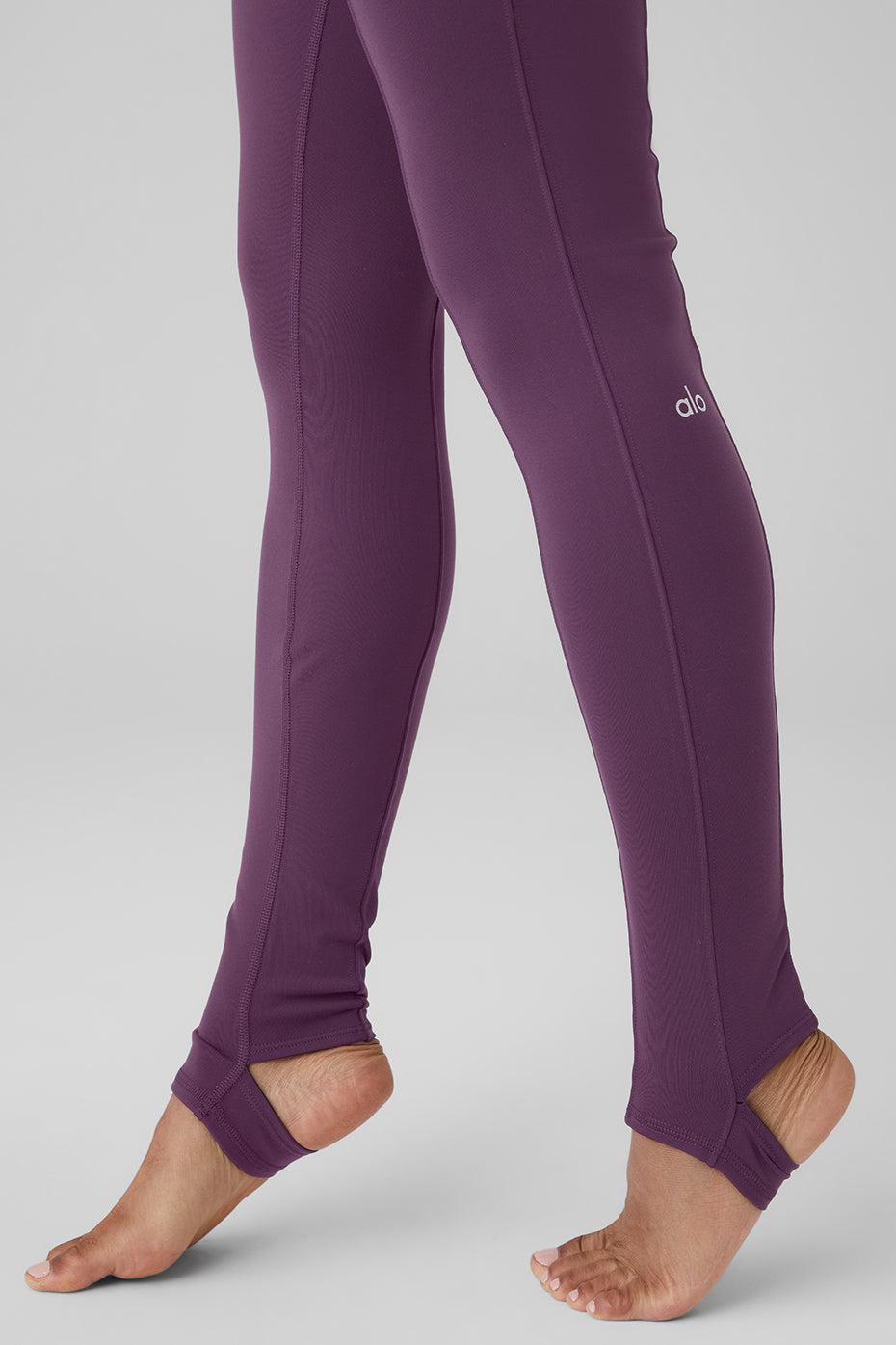 Alo Yoga | Airbrush High-Waist Enso Legging Purple Product Image
