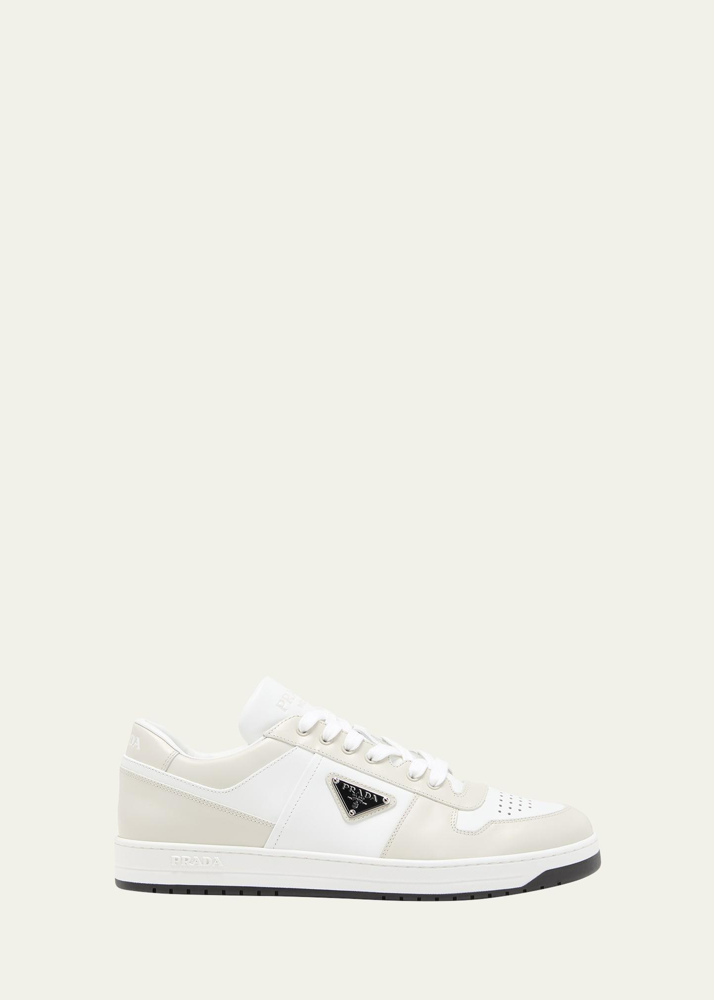 Mens Downtown Leather Low-Top Sneakers Product Image