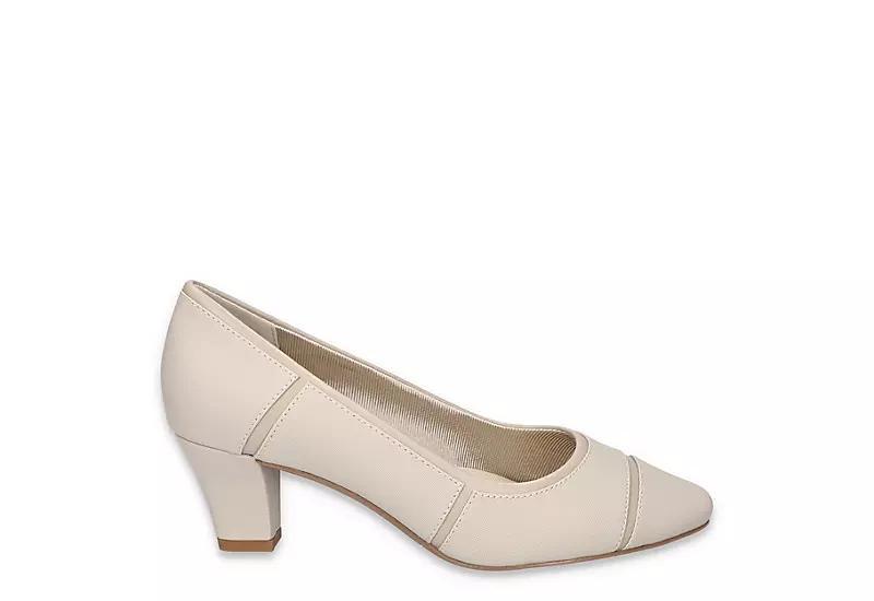 Easy Street Datia Women's Pumps, Size: 8.5 Wide, White Product Image