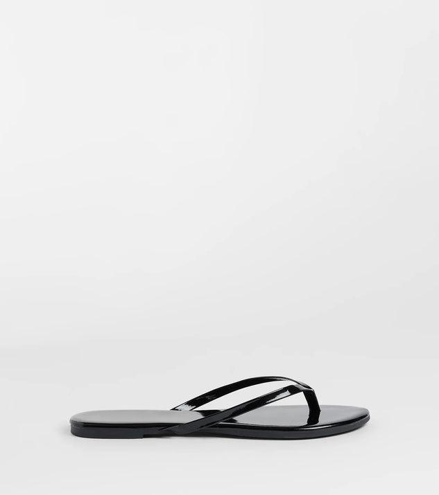 Effortless Icon Basic Thong Sandals Product Image