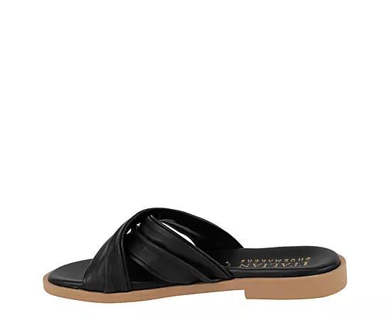 Italian Shoemakers Hachi Women's Slide Sandals, Size: 9, Black Product Image