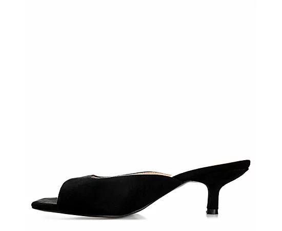 Journee Larna Womens Kitten Sandals Green Product Image