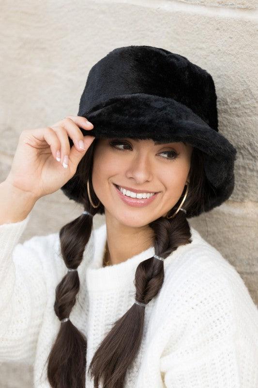 Plush Bucket Hat Product Image