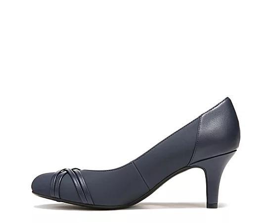 LifeStride Pascal Womens Pumps Blue Product Image