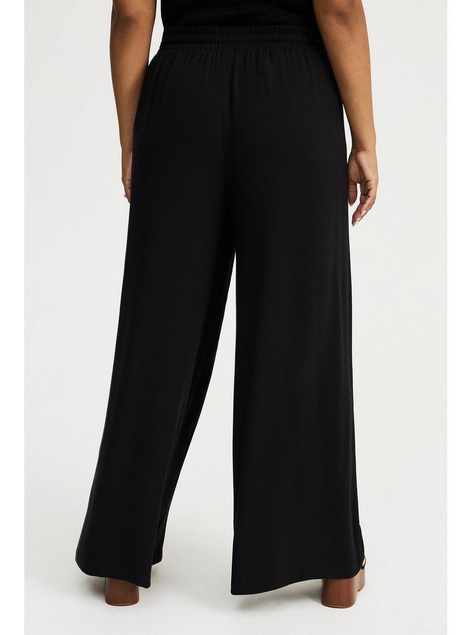 Pull-On Wide Leg Pant Product Image