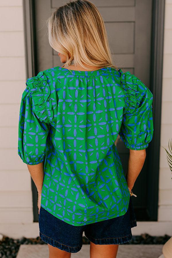 Polished Perfection Floral Top Product Image