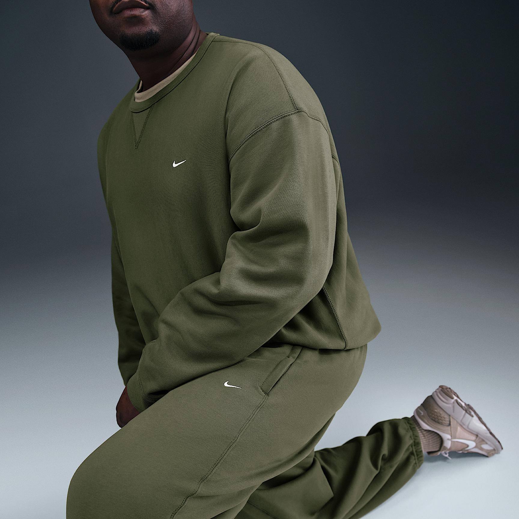Nike Men's Solo Swoosh Cuffed Fleece Pants Product Image