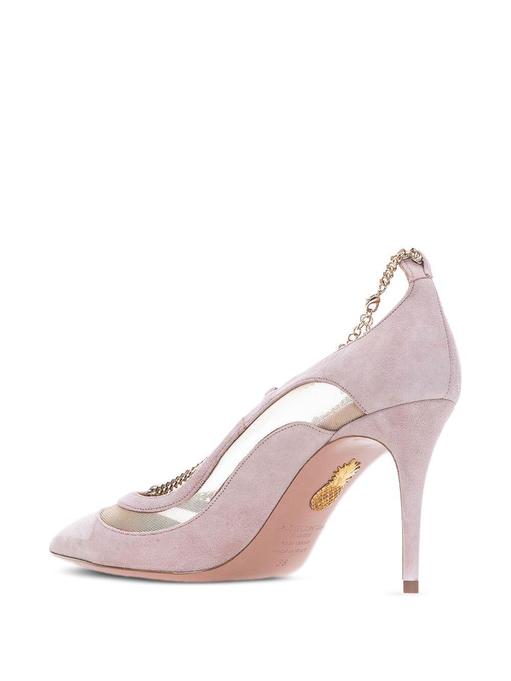 80mm chain-embellished pumps Product Image