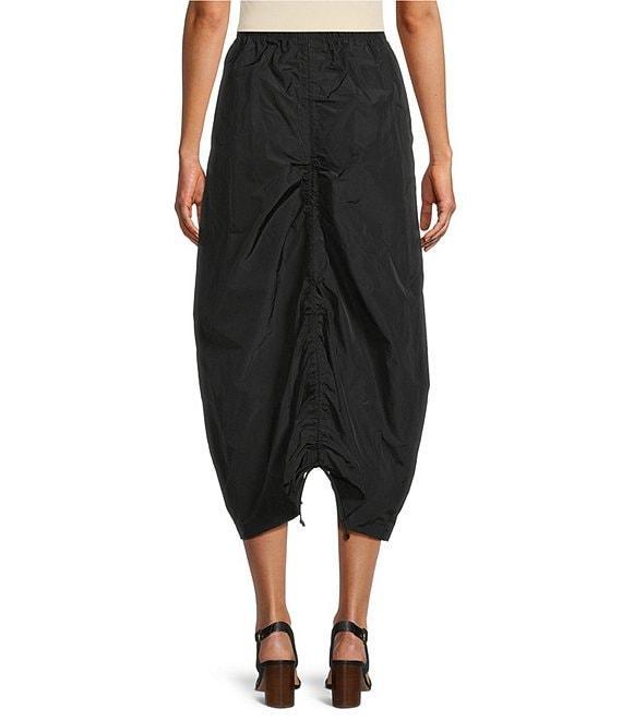 Bryn Walker Cleo Memory Crunch Flat Front Ruched Skirt Product Image