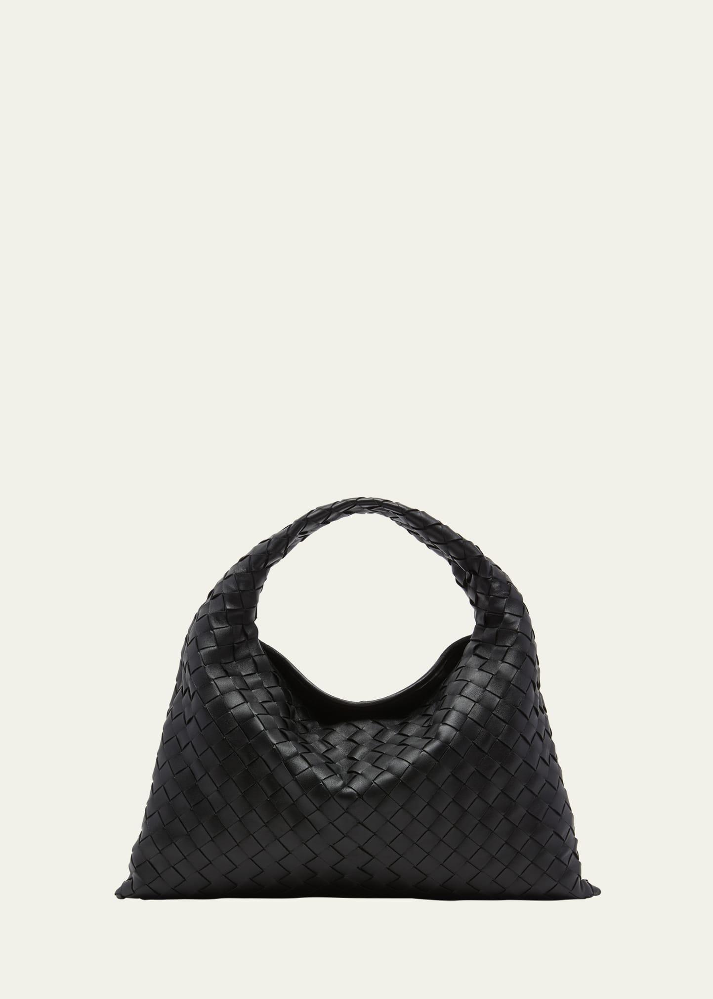 Womens Small Hop Intrecciato Leather Hobo Bag Product Image