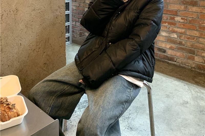 Stand-Collar Padded Jacket Product Image