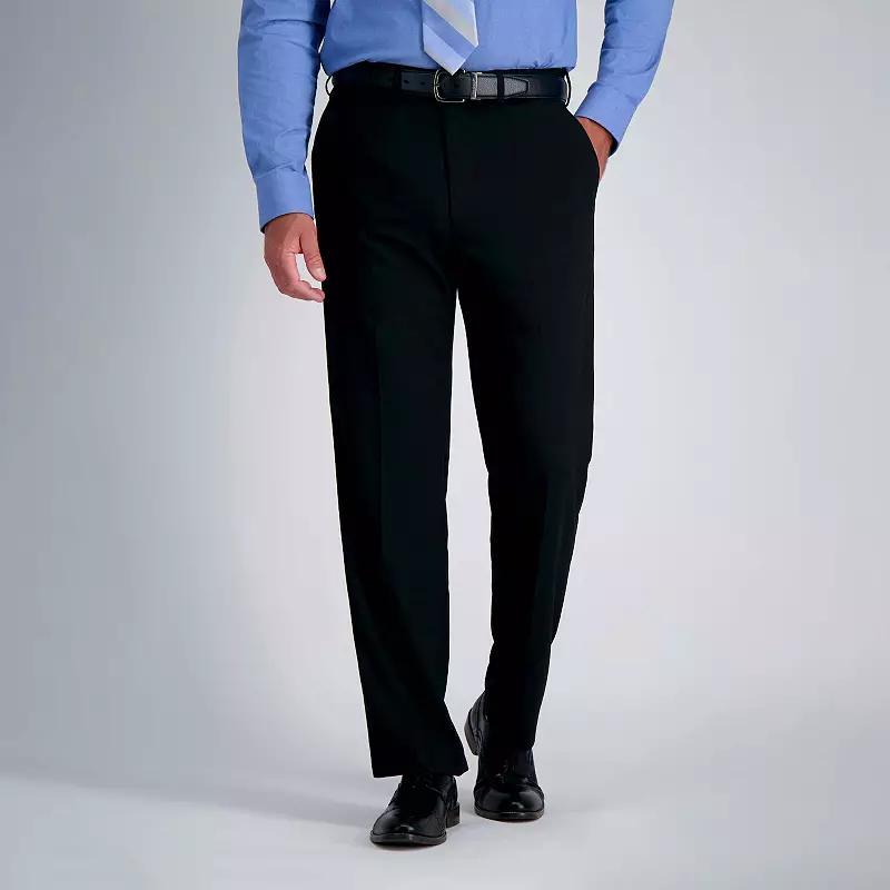 Men's J.M. Haggar® Premium Classic-Fit Flat-Front Stretch Suit Pants, Size: 40X29, Oatmeal Product Image
