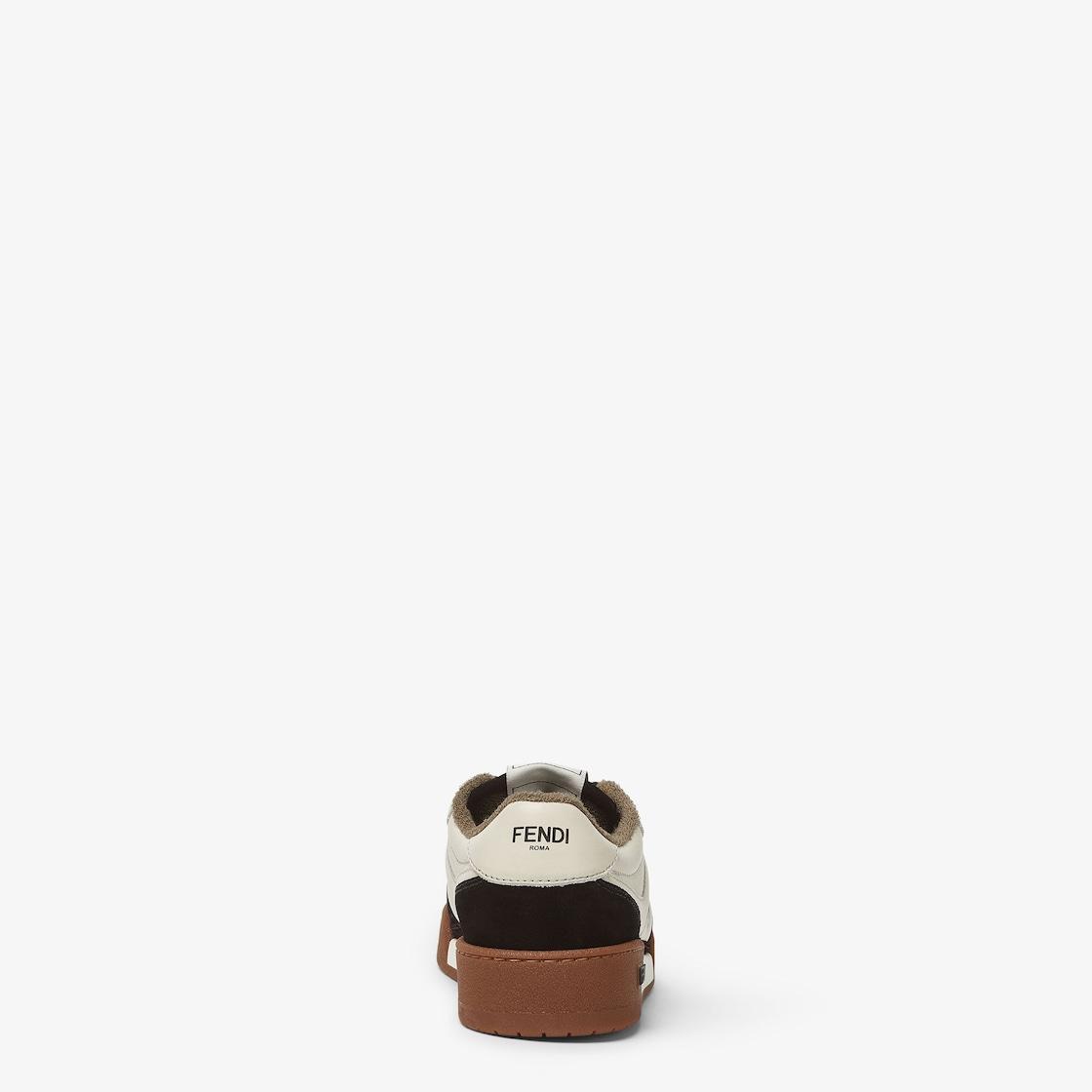Fendi MatchLow tops in black suede Product Image