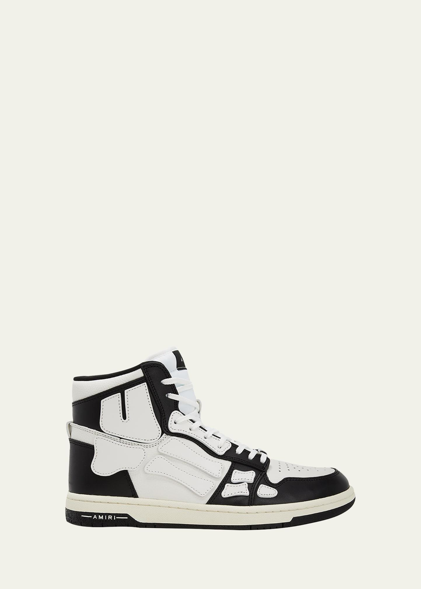 Mens Skel-Top Hi Leather Bones High-Top Sneakers Product Image