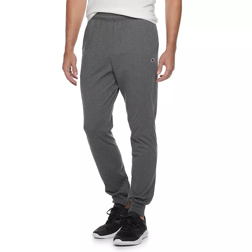 Men's Champion® Jersey Joggers, Size: Large, Granite Grey Product Image