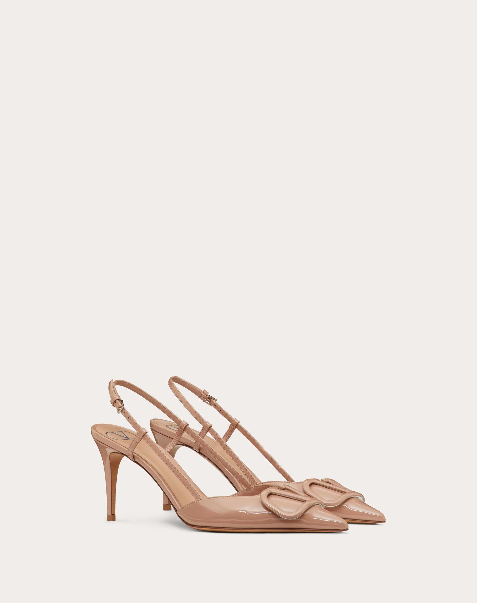 Vlogo Signature Patent Leather Slingback Pump 80Mm / 3.15 In. Product Image