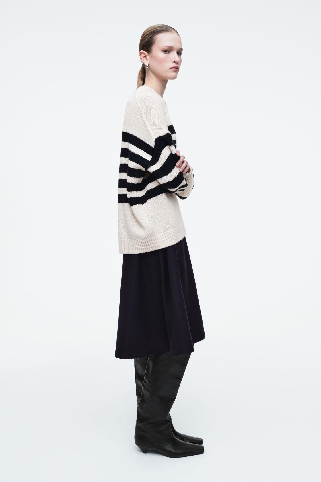 STRIPED WOOL SWEATER Product Image