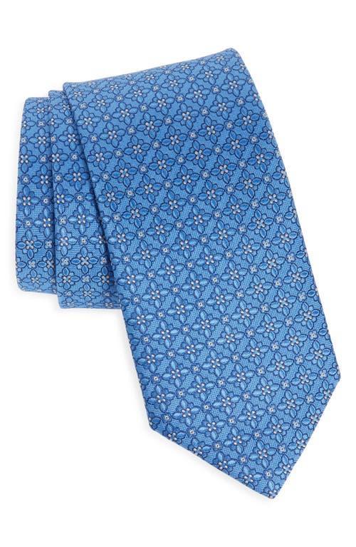 Mens Floral Silk Tie Product Image