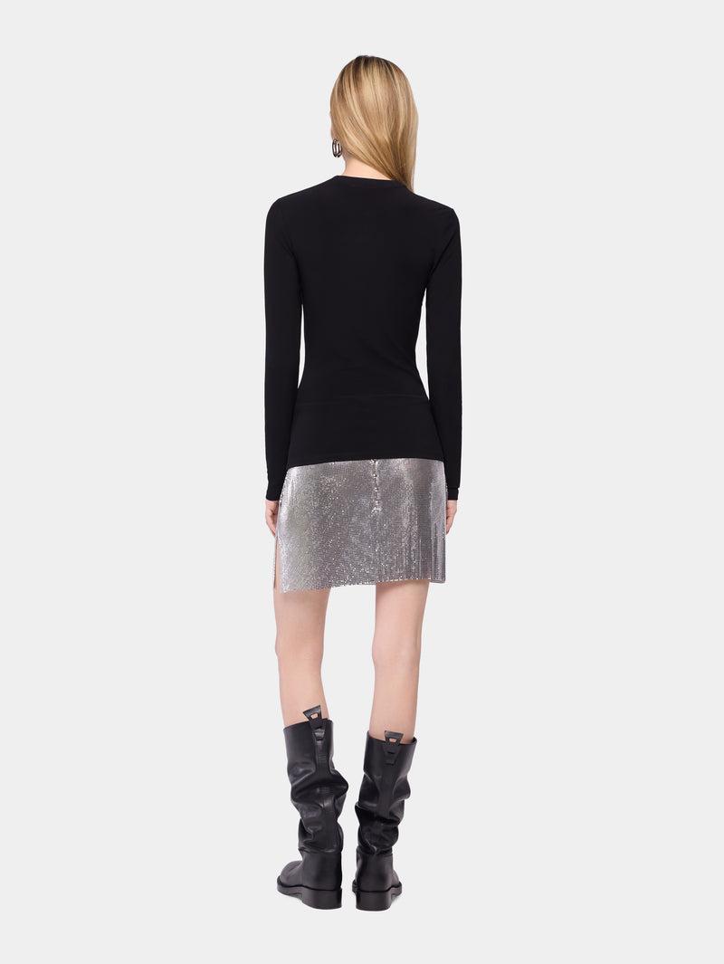 DRAPED TOP IN JERSEY Product Image