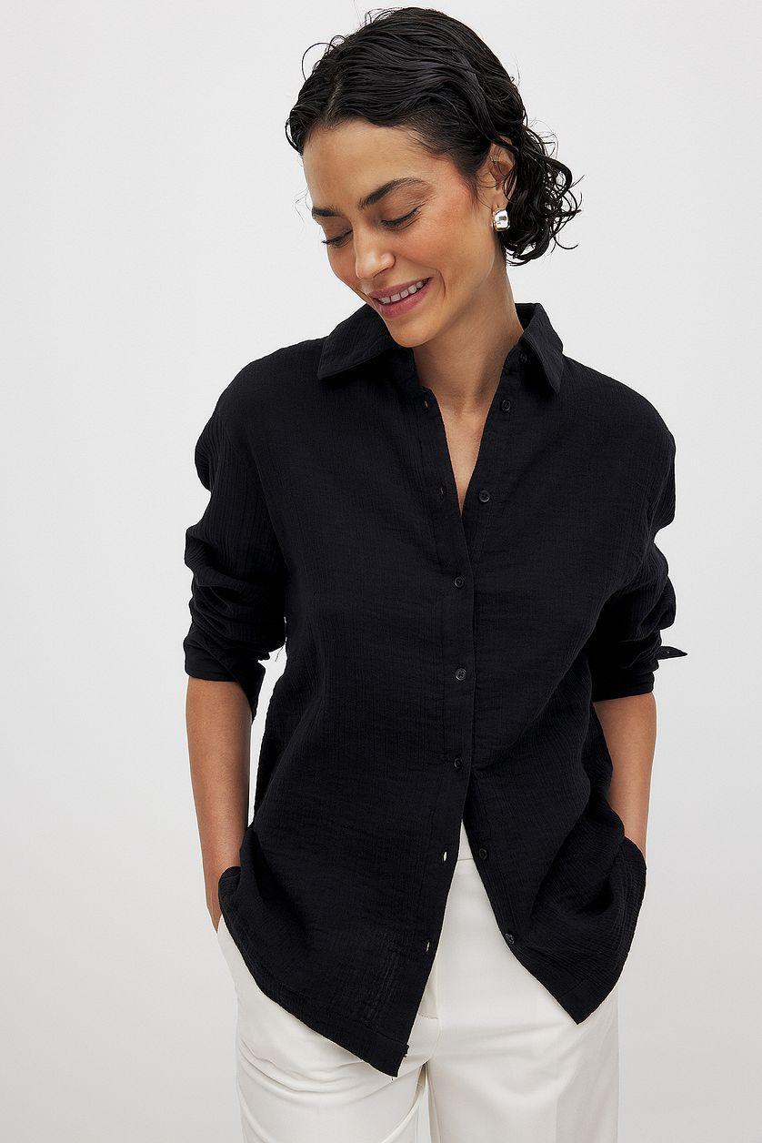 Soft Cotton Long Sleeve Shirt Product Image