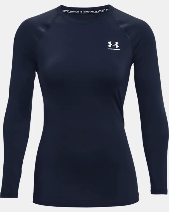 HeatGear Compression Womens Long Sleeve Product Image