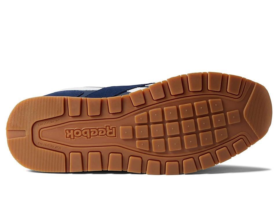 Reebok Harman Work Men's Leather & Suede Composite-Toe Shoes, Size: 15 Wide, Blue Product Image