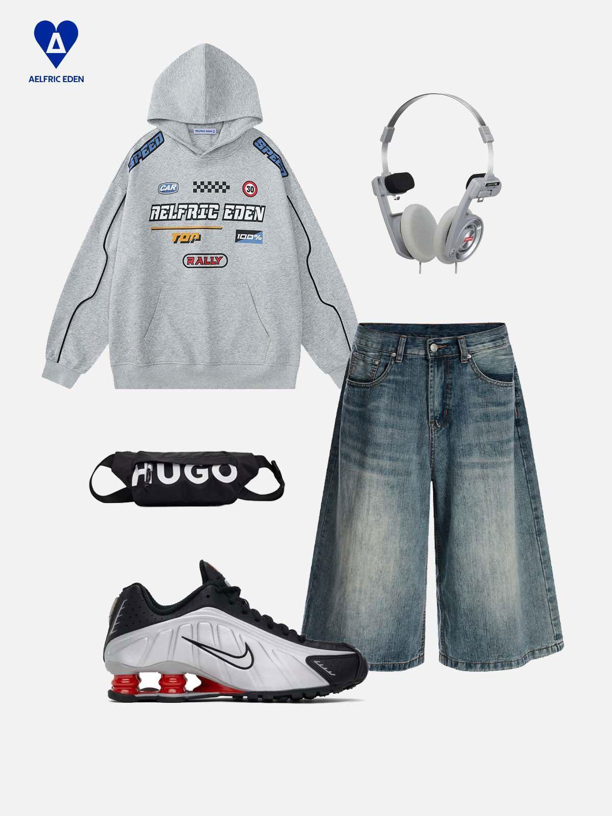 Aelfric Eden Racing Graphic Pullover Hoodie Product Image